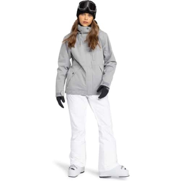 ROXY Women's White Snow Pants size small - Picture 1 of 14
